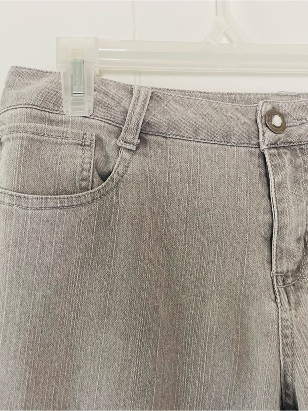 Cato Women's Light Gray Straight-Leg Jeans - Picture 4 of 11